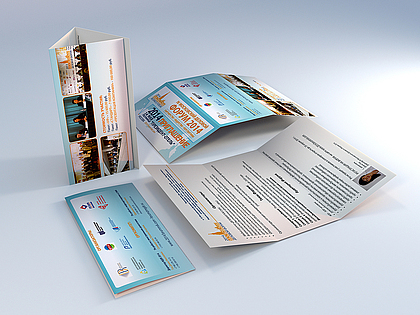 Дизайн и вёрстка рекламных буклетов к «Московскому Деловому Форуму 2014»