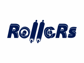 Логотип для компании «Роллерс», разработанный по эскизу и пожеланиям заказчика.